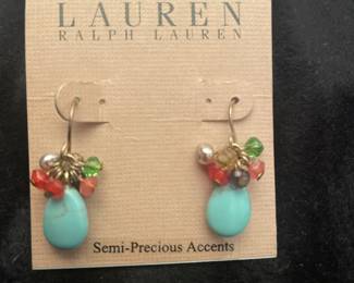 RALPH LAUREN EARRINGS