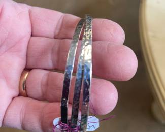 SET OF 3 ATTACHED I THINK STERLING