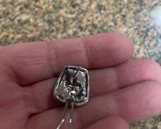 JUDITH RIPKA PIERCED EARRINGS