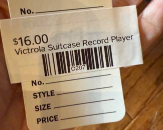 Victrola Suitcase Record Player