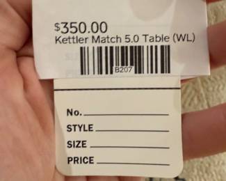 Kettler Match 5.0 Table