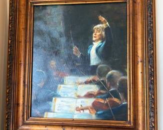 Framed Original Oil Painting