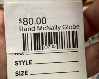 Rand McNally Globe