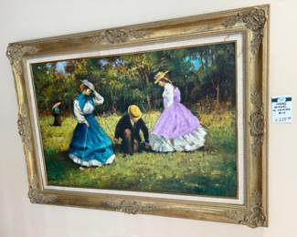 Framed Original Oil Painting
