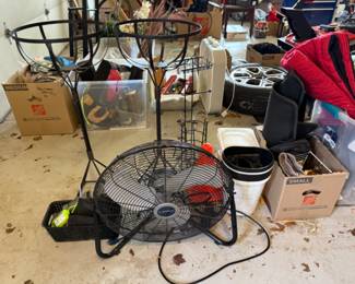 Fans, Plant Stands