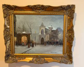 Framed Original Oil Painting