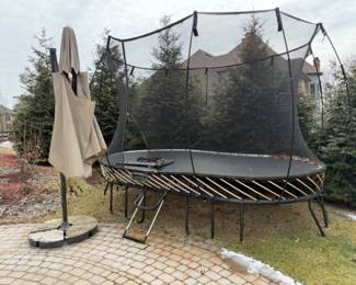 Trampoline, Outdoor Umbrella