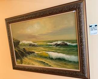Framed Original Oil Painting