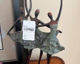 Bronze Dancer Sculpture 