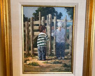 Mary Rasmussen original oil