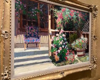 Kent R. Wallis original oil