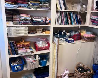 Quilter’s paradise! If you are a quilter, come have a look!