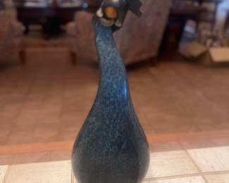 Kim Obrzut signed Hopi bronze “New Butterfly”