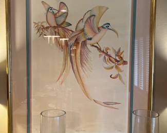 “Pair in Paradise” original watercolor