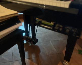 Yamaha 63.5” self playing baby grand piano