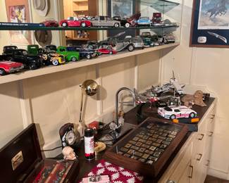 Model cars and other car collectibles