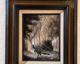 Leo Hoffart original watercolor