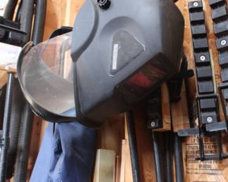 Helmet for welding work