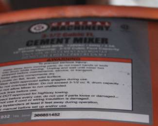 Information of Cement Mixer