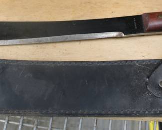 Condor Golok Machete Steel Blade/Walnut Handle