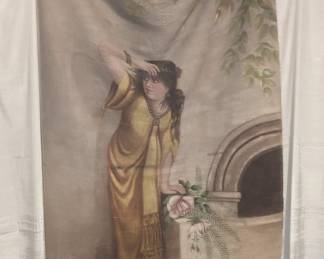 1800s stage painting