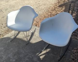 Eames rocking chairs 