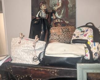 Coach, Versace, Michael kors, Betsy Johnson, Brighton, vera Bradley, Even Picone and more! 
