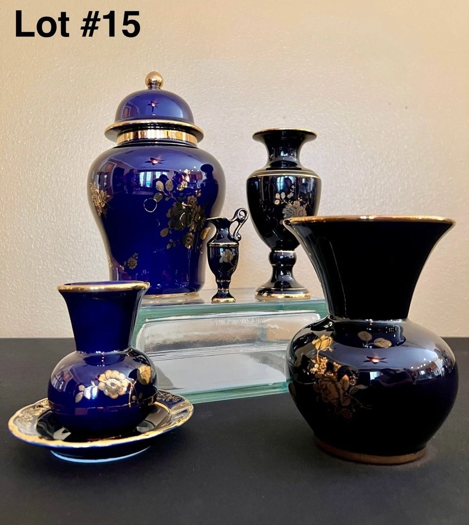 Limoges French Vases