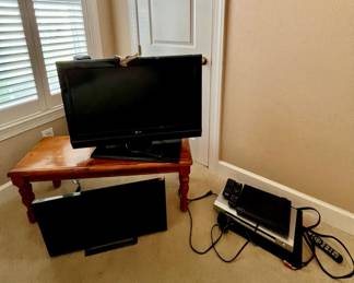 LG Vizio TVs  CD, DVDs Player