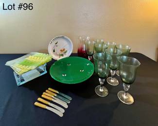 Wine Glass Plates  More