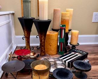 Candles Candleholders