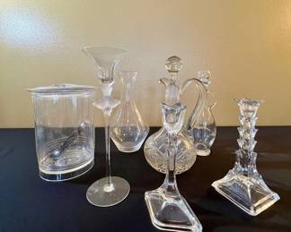 Vintage Basic Bar and Wine And Candle Set