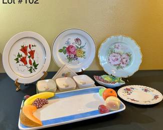 Bone China Plate Fruit Plate 