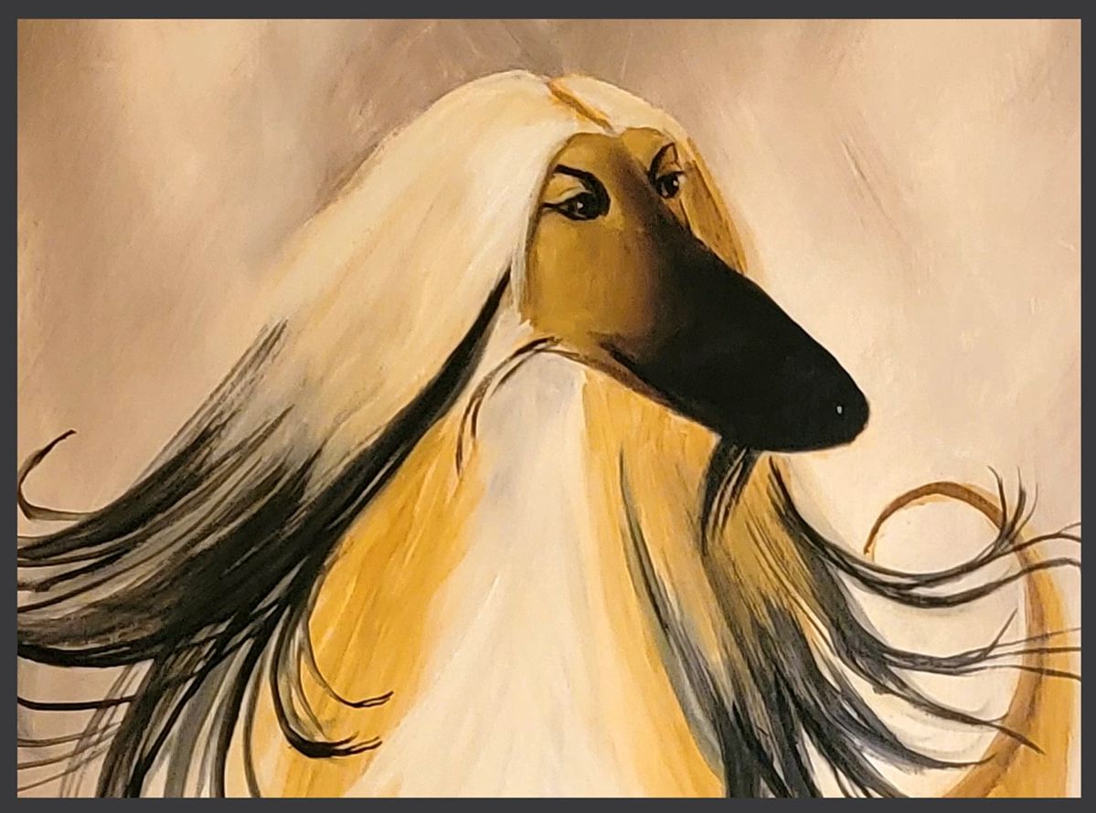 Vic Tor Original Oil Painting Close Up