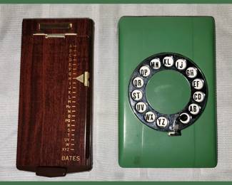 2 Vintage Phone Directories