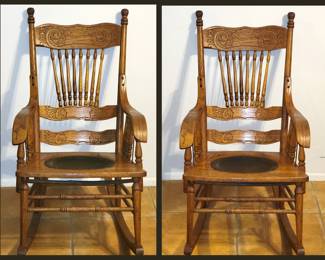 Pair of Lovely Rocking Chairs