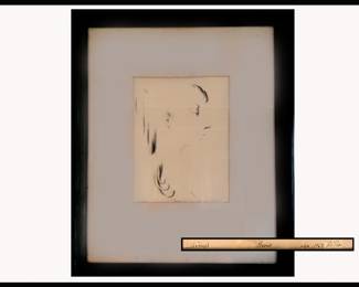 Signed V. Tor Lithograph, Numbered 6/10 and Titled "Maria"