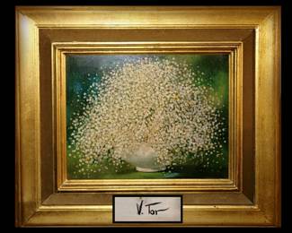Signed V. Tor Oil Painting