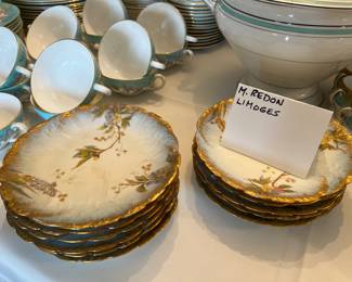 LIMOGES China M. Redon