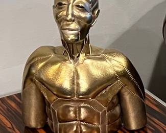 Leather artwork by Mandy Havers