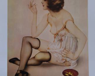 Collection of Vargas prints/lithos