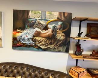 Approx: 3' x 4' unframed Giclee by Vicente Romero