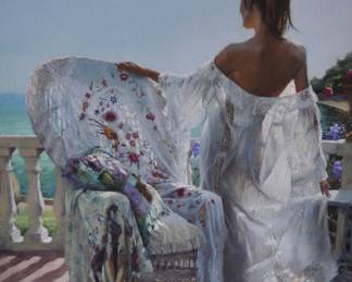 Approx: 3' x 4' unframed Giclee by Vicente Romero