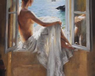 Approx: 3' x 4' unframed Giclee by Vicente Romero