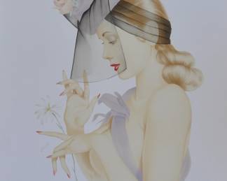 Collection of Vargas prints/lithos