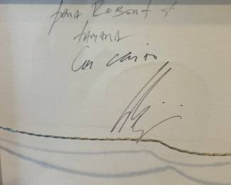 Pope Francis - 1 0f 1 - Giclee by Fabian Perez - dedicated to Tamara Bane by Fabian Perez