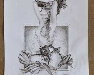 1986 JB scotch calendar created by Olivia DeBarardinis