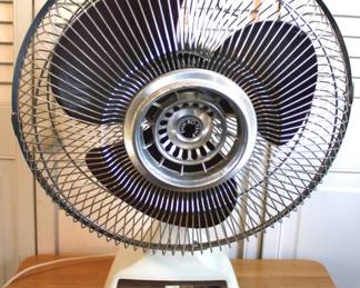 145 - Fan - 21" x 10" x 15" You are buying a used as-is electric/electronic item. We do not guarantee all components are present, and if it is not expressly stated, it is untested.