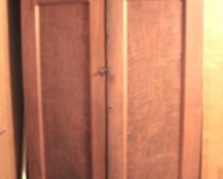 78 - Wardrobe w/ Contents - 82" x 56" x 20"
