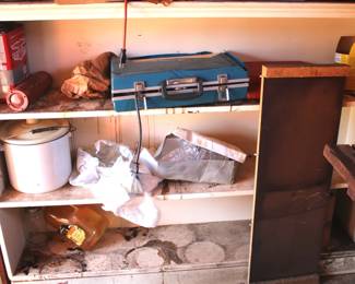 97 - Lot of Assorted Items (3 Shelves)
